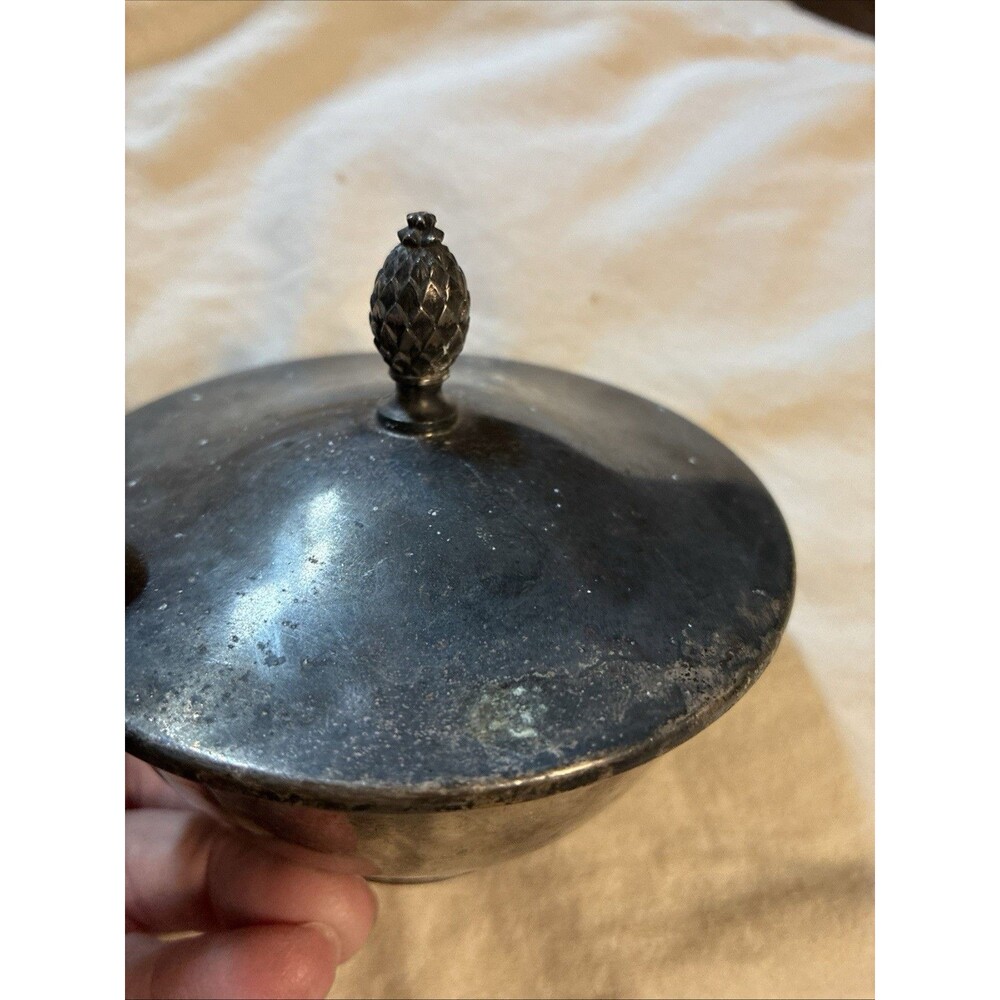 Paul Revere Reproduction Silver Plate 4" Bowl ONEIDA Silversmiths - Picture 10 of 13